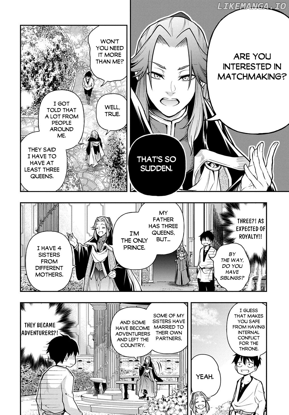 It's Sudden, but I came to Another World! But i hope to live Safely chapter 24 - page 9