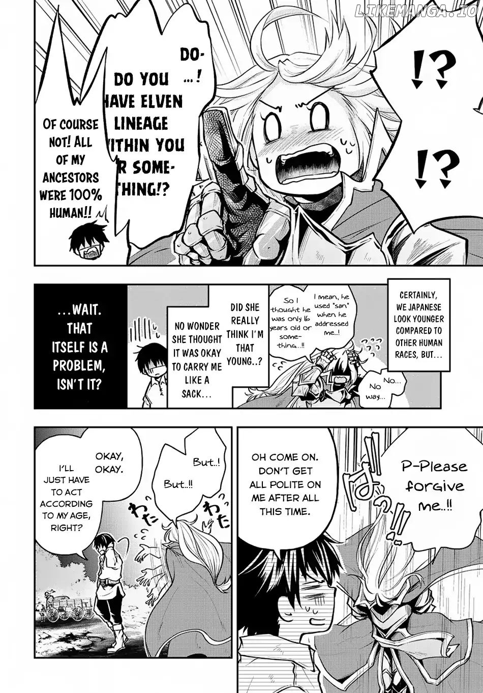 It's Sudden, but I came to Another World! But i hope to live Safely chapter 5 - page 30