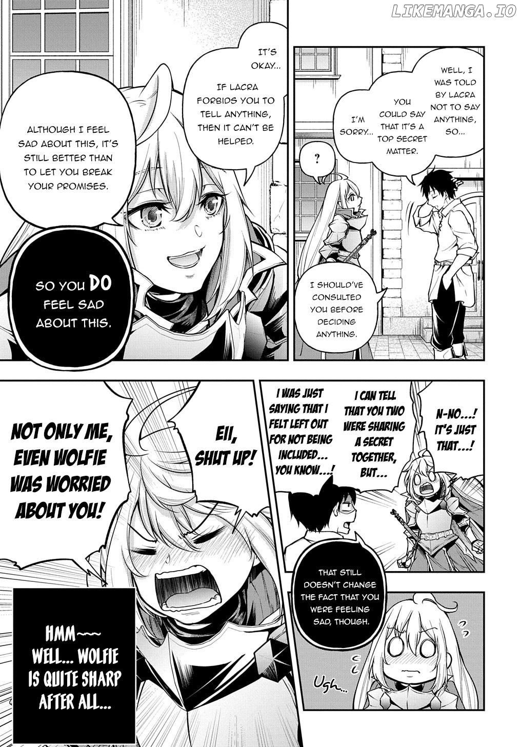 It's Sudden, but I came to Another World! But i hope to live Safely chapter 18 - page 12