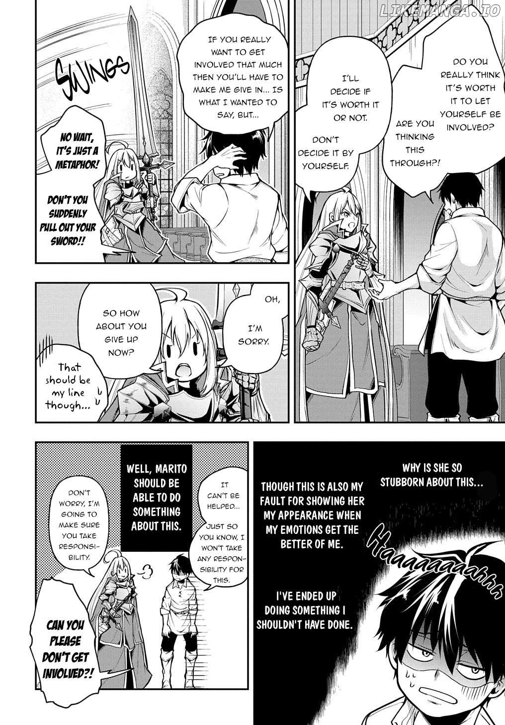 It's Sudden, but I came to Another World! But i hope to live Safely chapter 18 - page 25