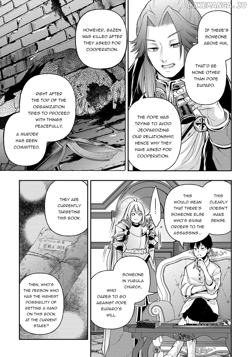 It's Sudden, but I came to Another World! But i hope to live Safely chapter 18 - page 32