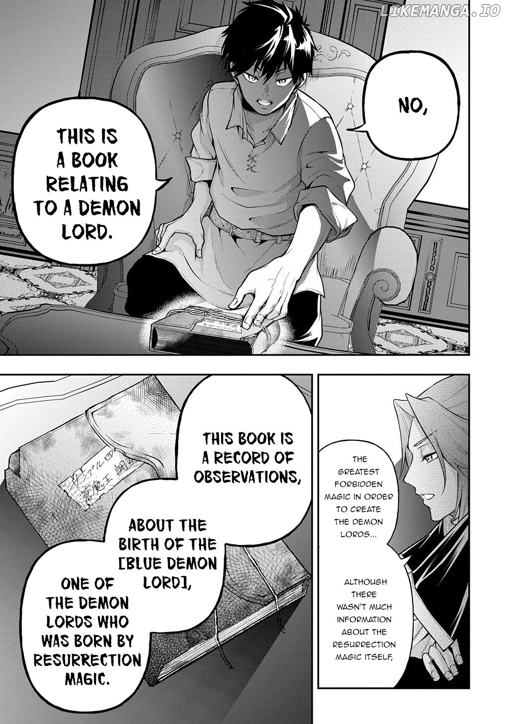 It's Sudden, but I came to Another World! But i hope to live Safely chapter 18 - page 34