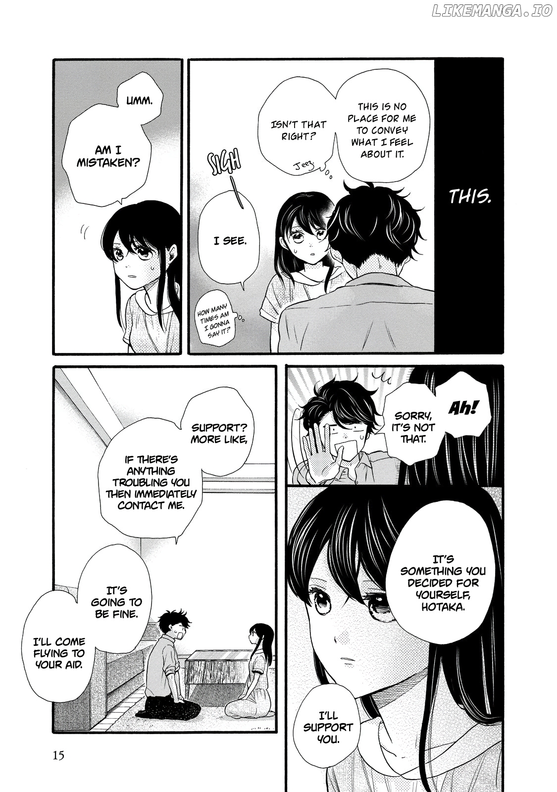 Ohayou Toka Oyasumi Toka chapter 25 - page 17