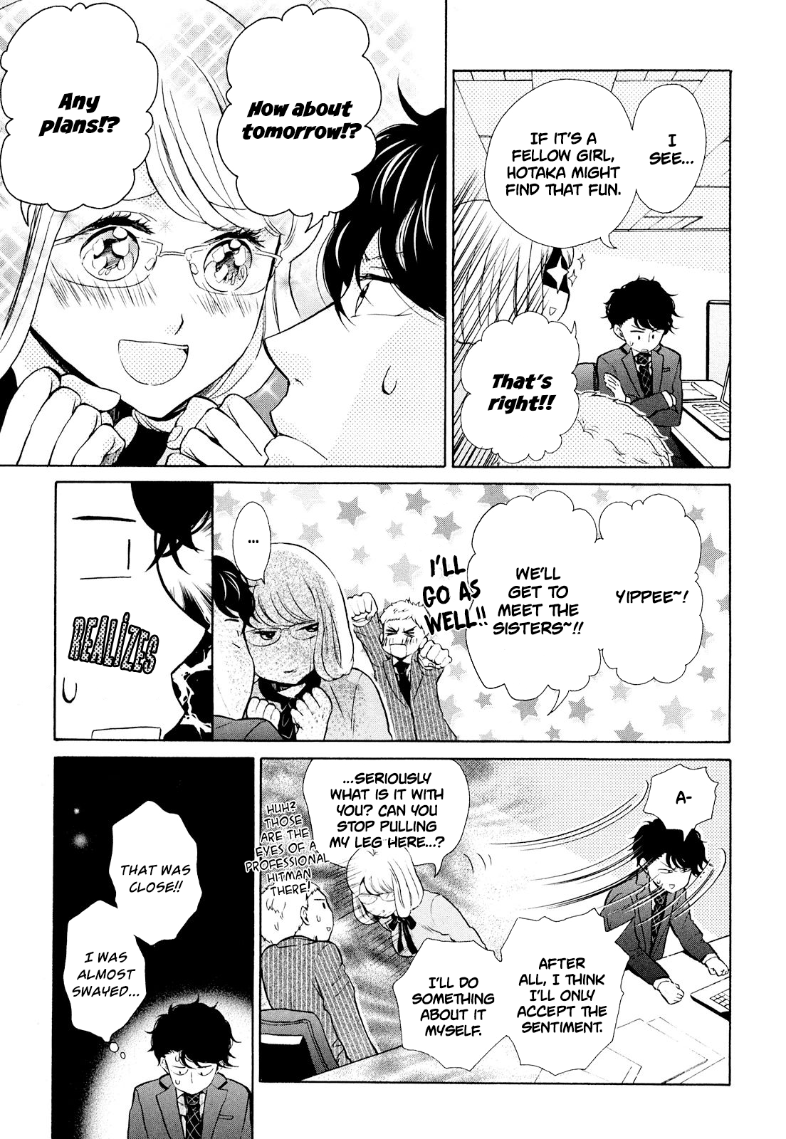 Ohayou Toka Oyasumi Toka chapter 8 - page 11