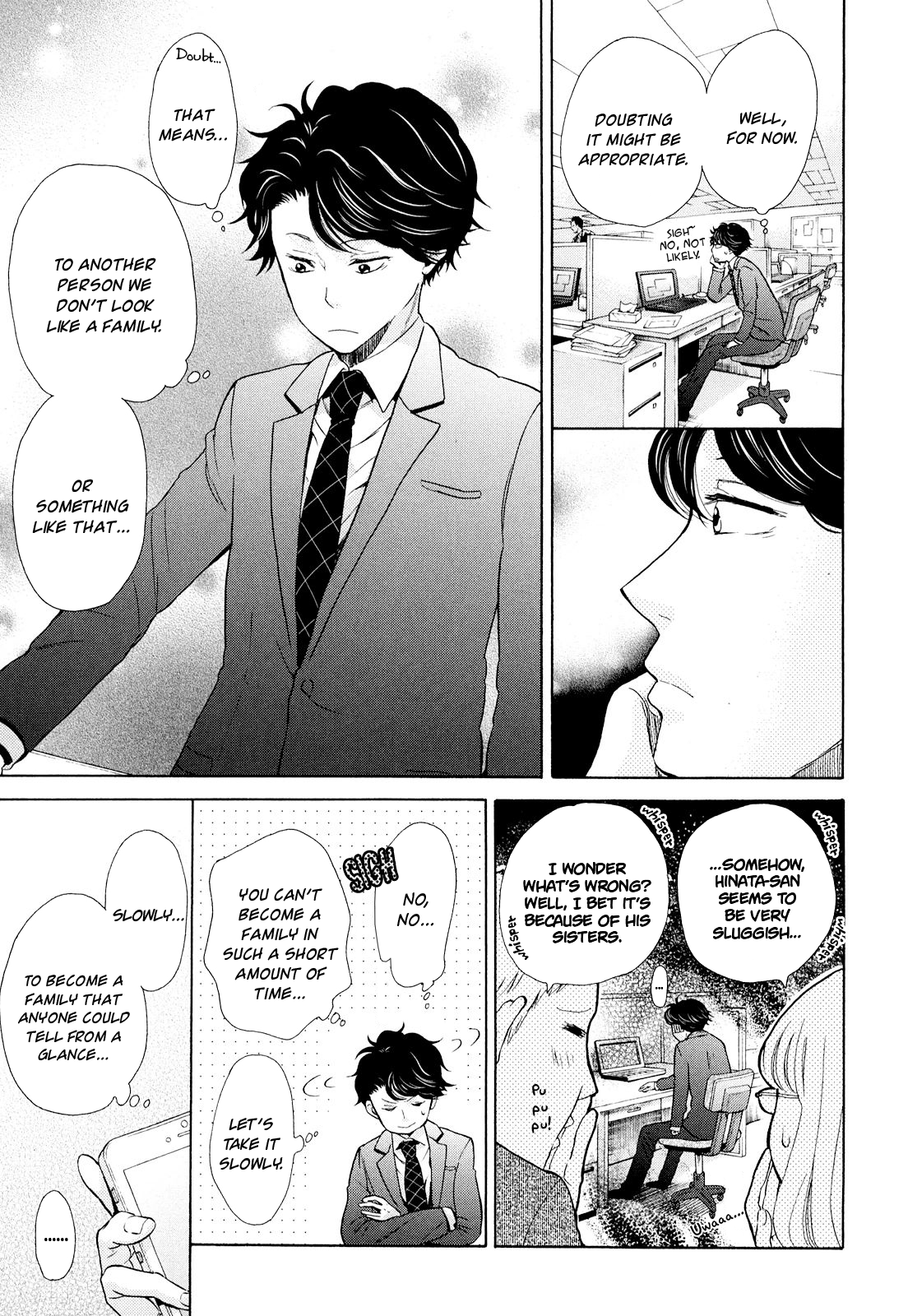 Ohayou Toka Oyasumi Toka chapter 7 - page 14
