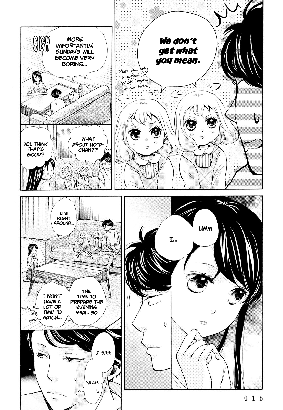 Ohayou Toka Oyasumi Toka chapter 7 - page 17