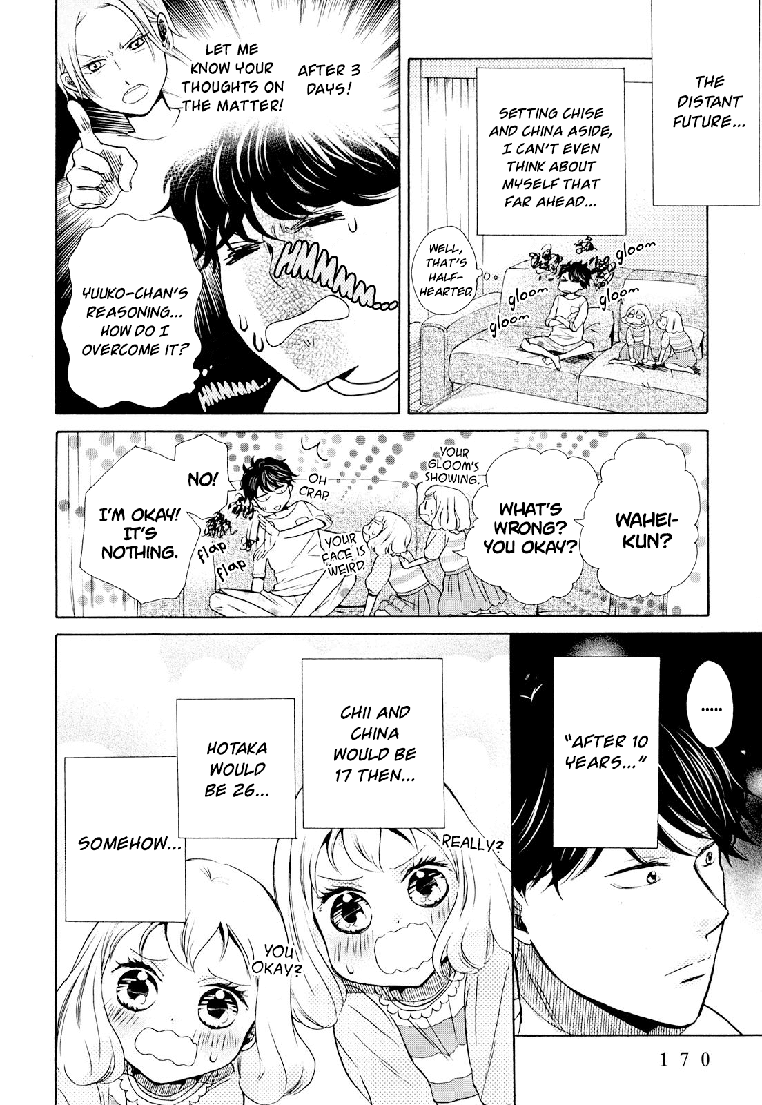Ohayou Toka Oyasumi Toka chapter 12 - page 14