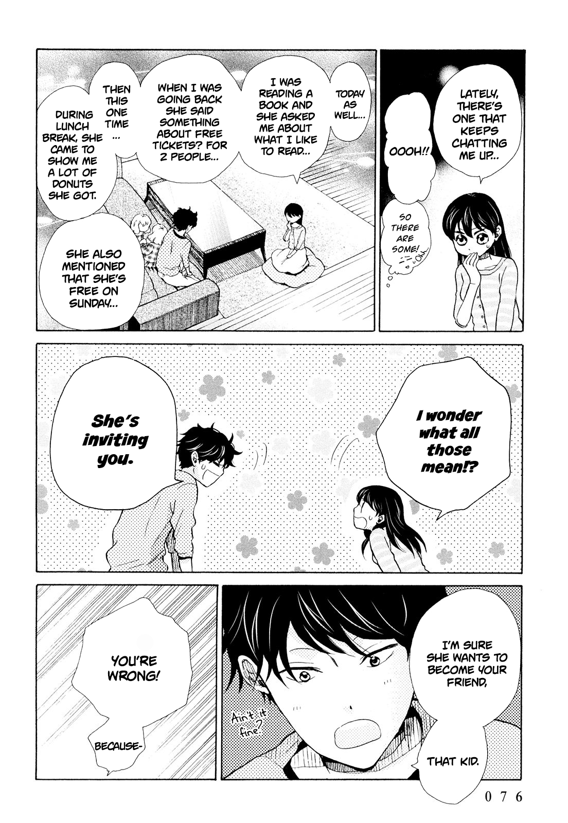 Ohayou Toka Oyasumi Toka chapter 9 - page 12