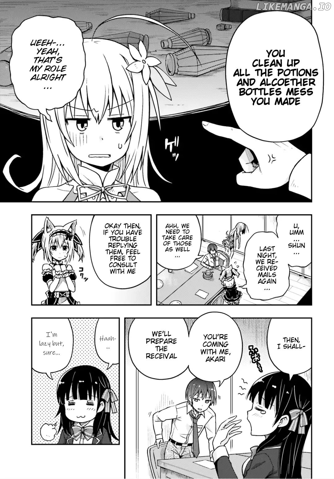 Dare ga Yonda no!? ~Isekai to Game-dzukuri to Recruit Shoukan~ chapter 4 - page 14
