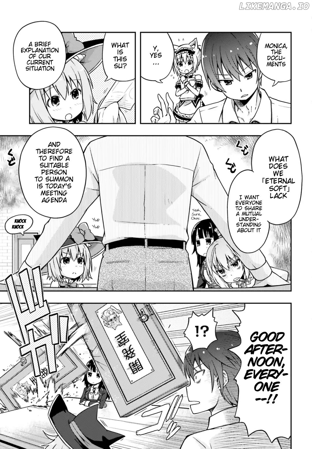 Dare ga Yonda no!? ~Isekai to Game-dzukuri to Recruit Shoukan~ chapter 4 - page 4