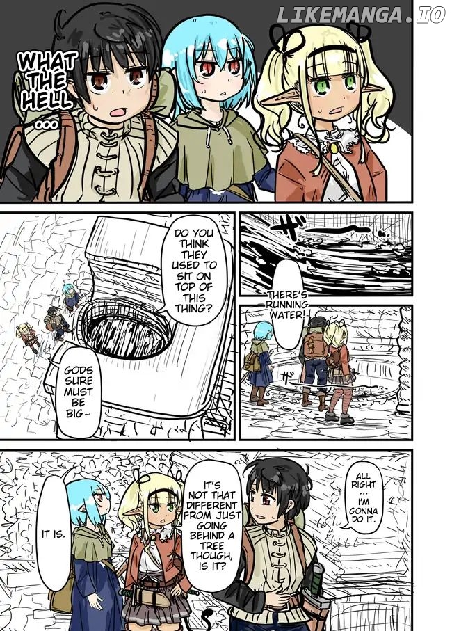 Isekai no Toire de Dai wo suru. chapter 0.1 - page 7