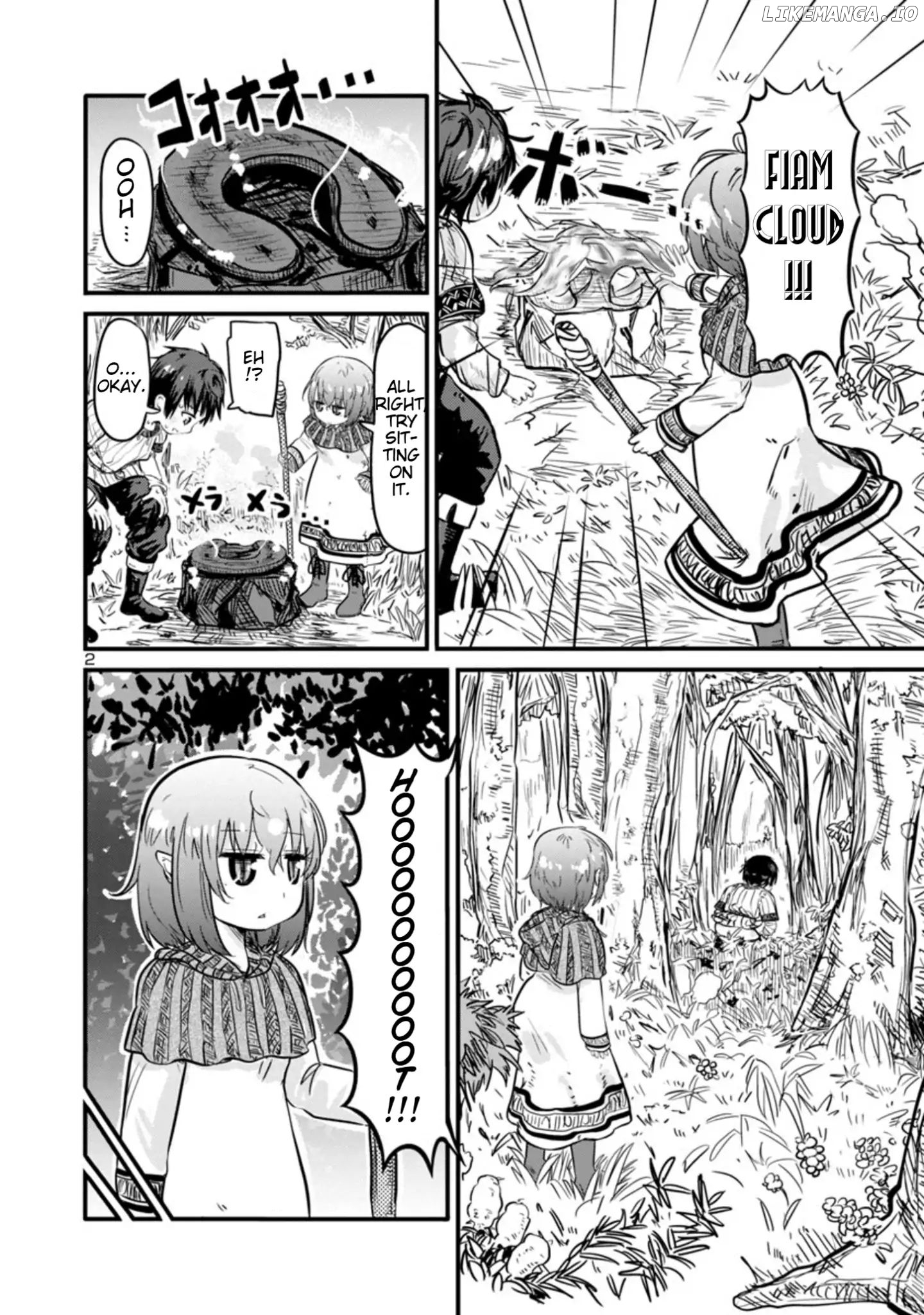 Isekai no Toire de Dai wo suru. chapter 3.5 - page 2