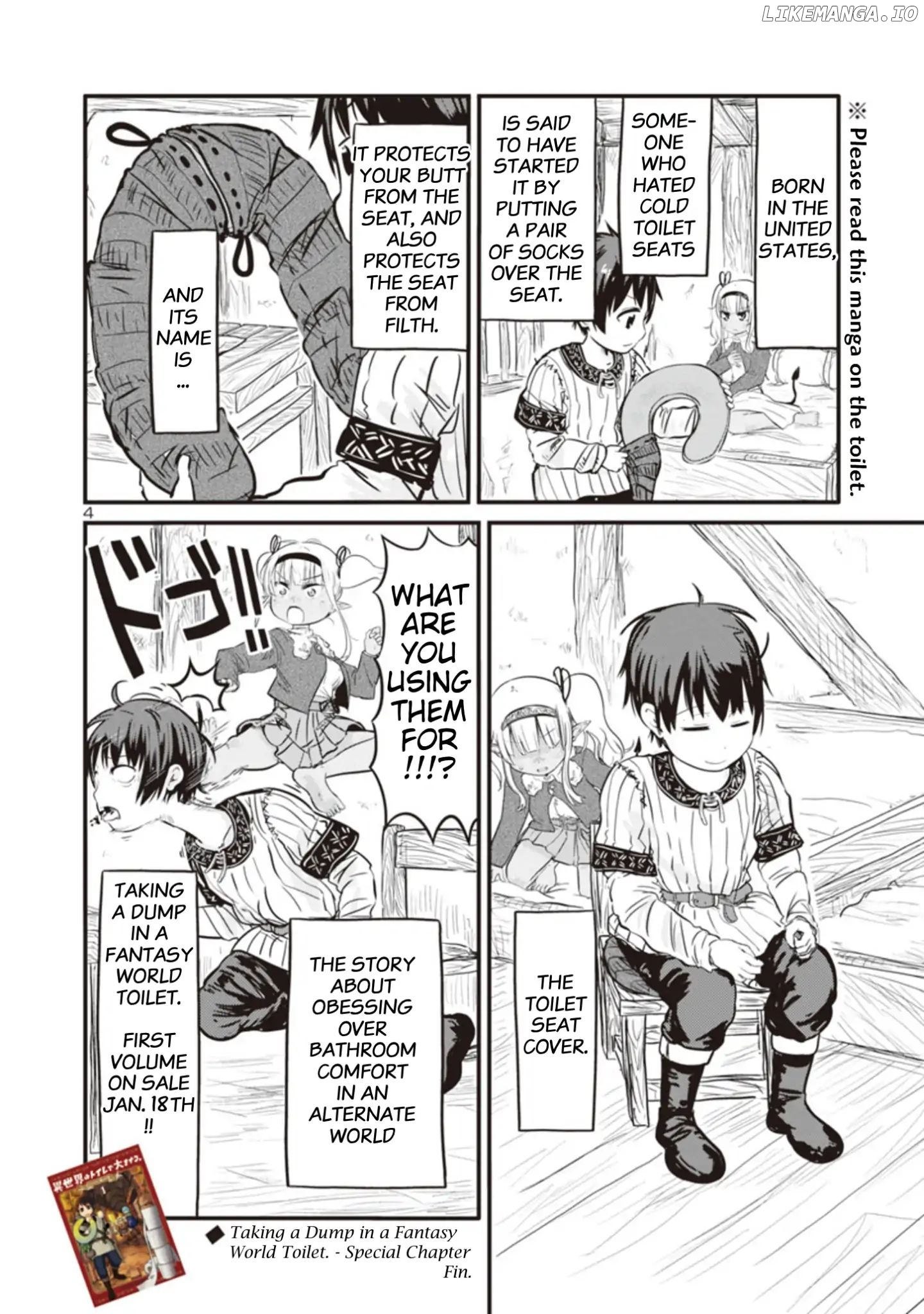 Isekai no Toire de Dai wo suru. chapter 3.5 - page 4