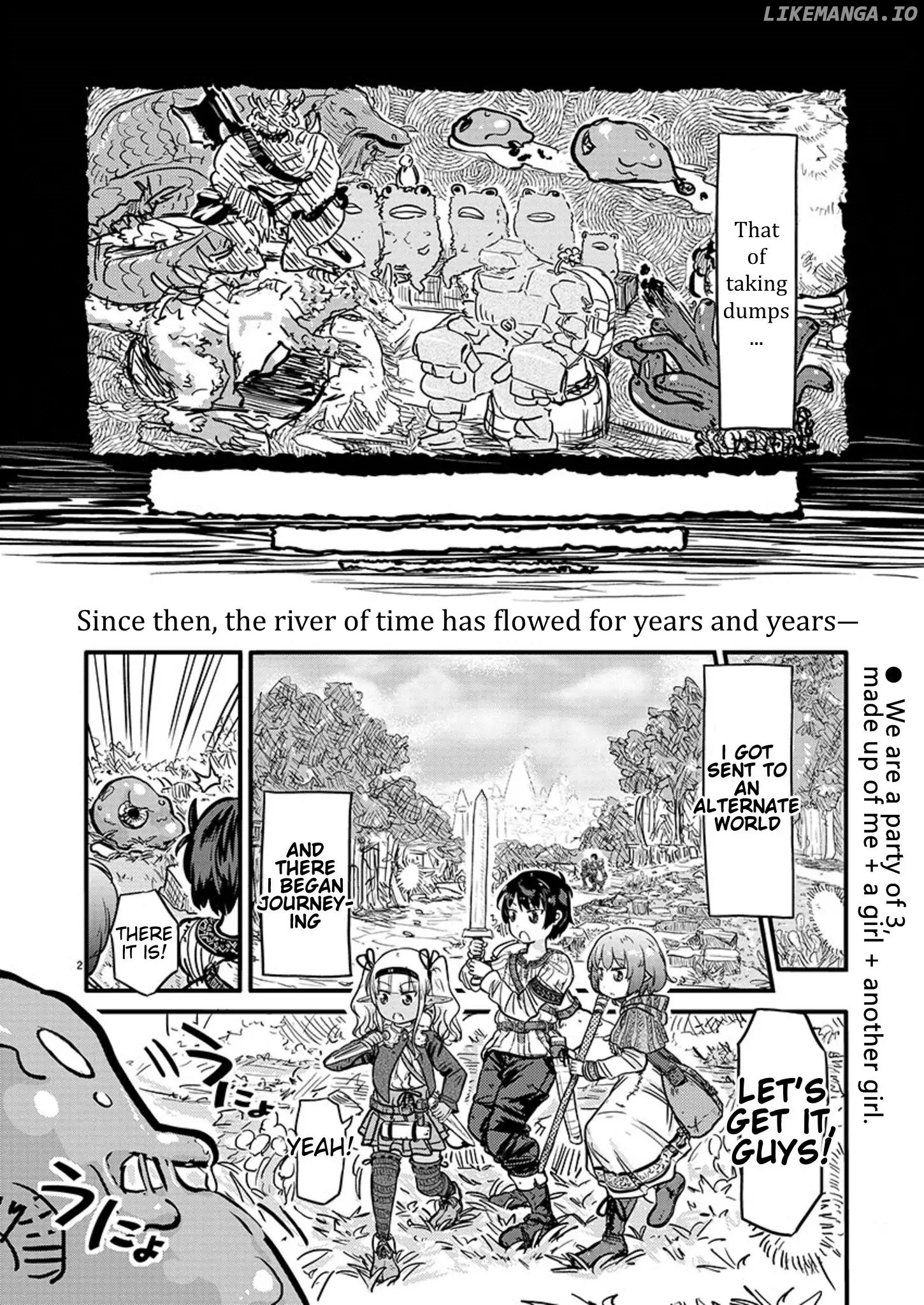 Isekai no Toire de Dai wo suru. chapter 1 - page 2