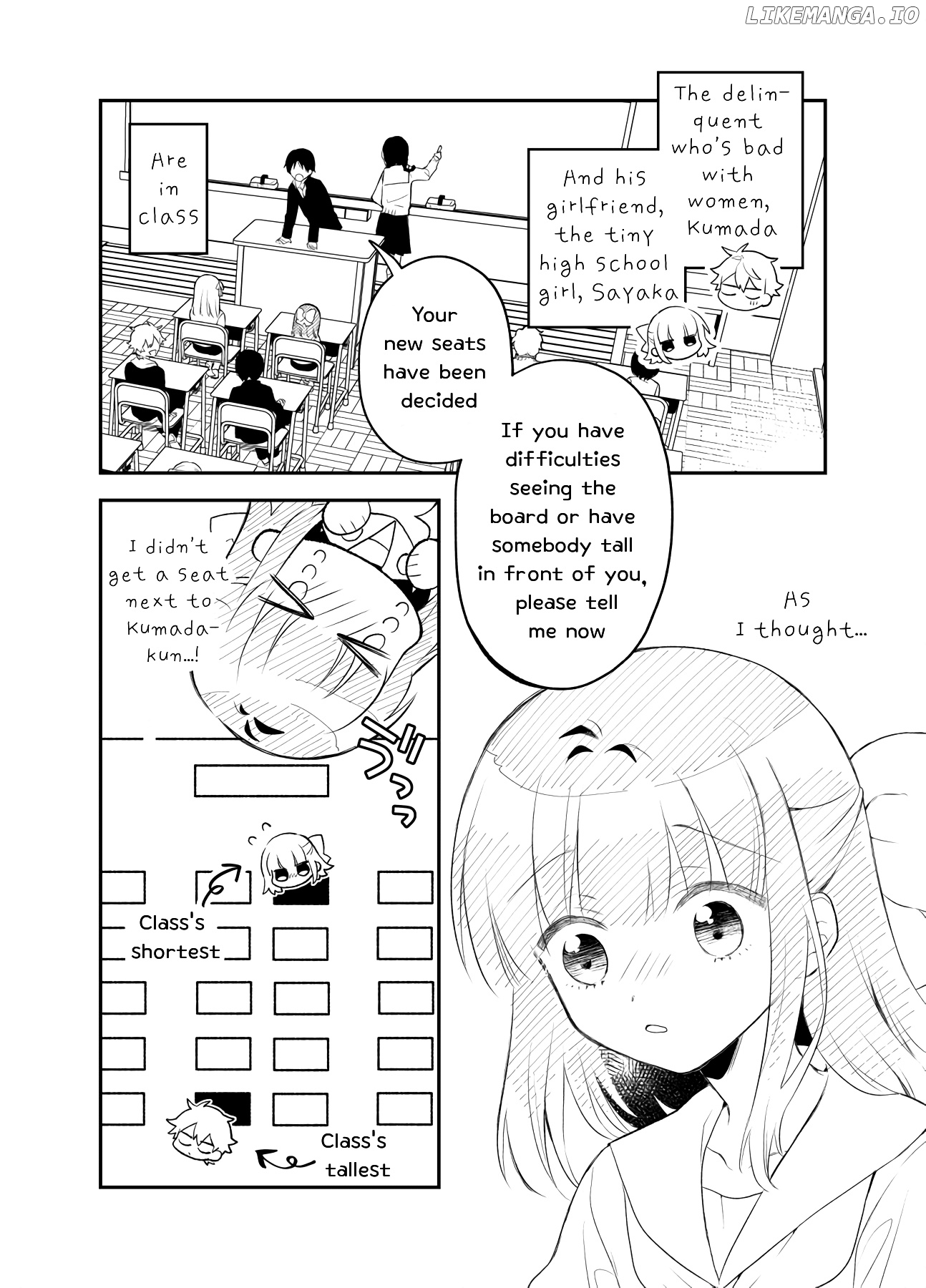 Tale of a Girl and a Delinquent Who's Bad with Women chapter 22 - page 1