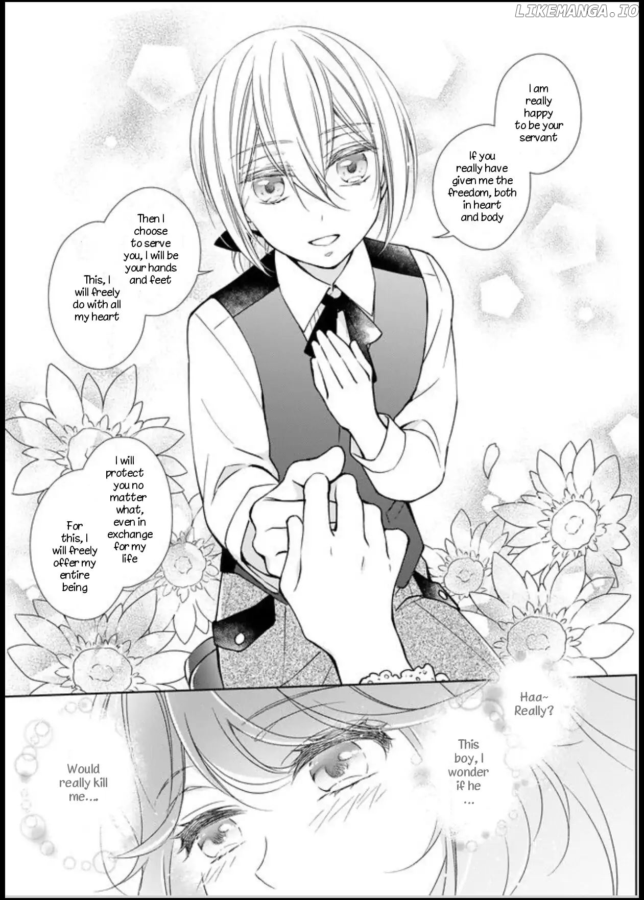 The Result Of Being Reincarnated Is Having A Master-Servant Relationship With The Yandere Love Interest chapter 1 - page 21