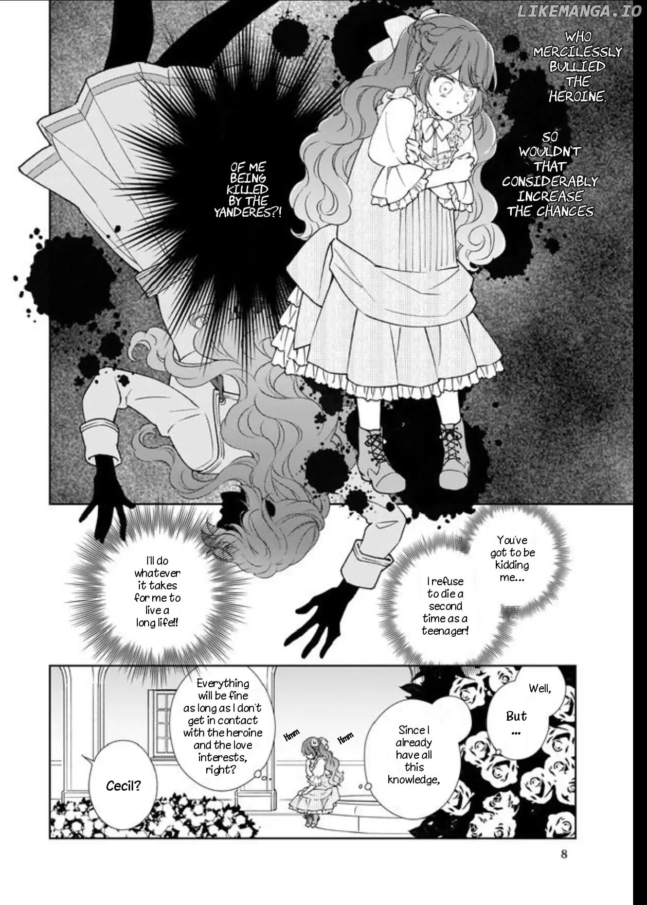 The Result Of Being Reincarnated Is Having A Master-Servant Relationship With The Yandere Love Interest chapter 1 - page 6