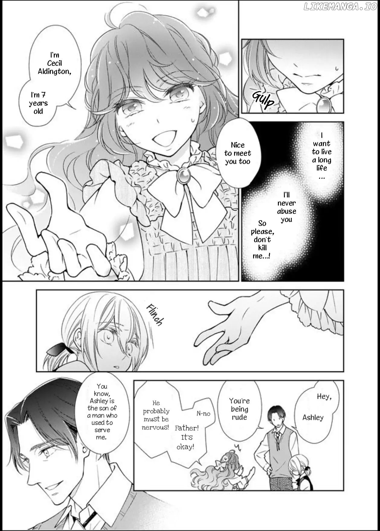 The Result Of Being Reincarnated Is Having A Master-Servant Relationship With The Yandere Love Interest chapter 1 - page 9