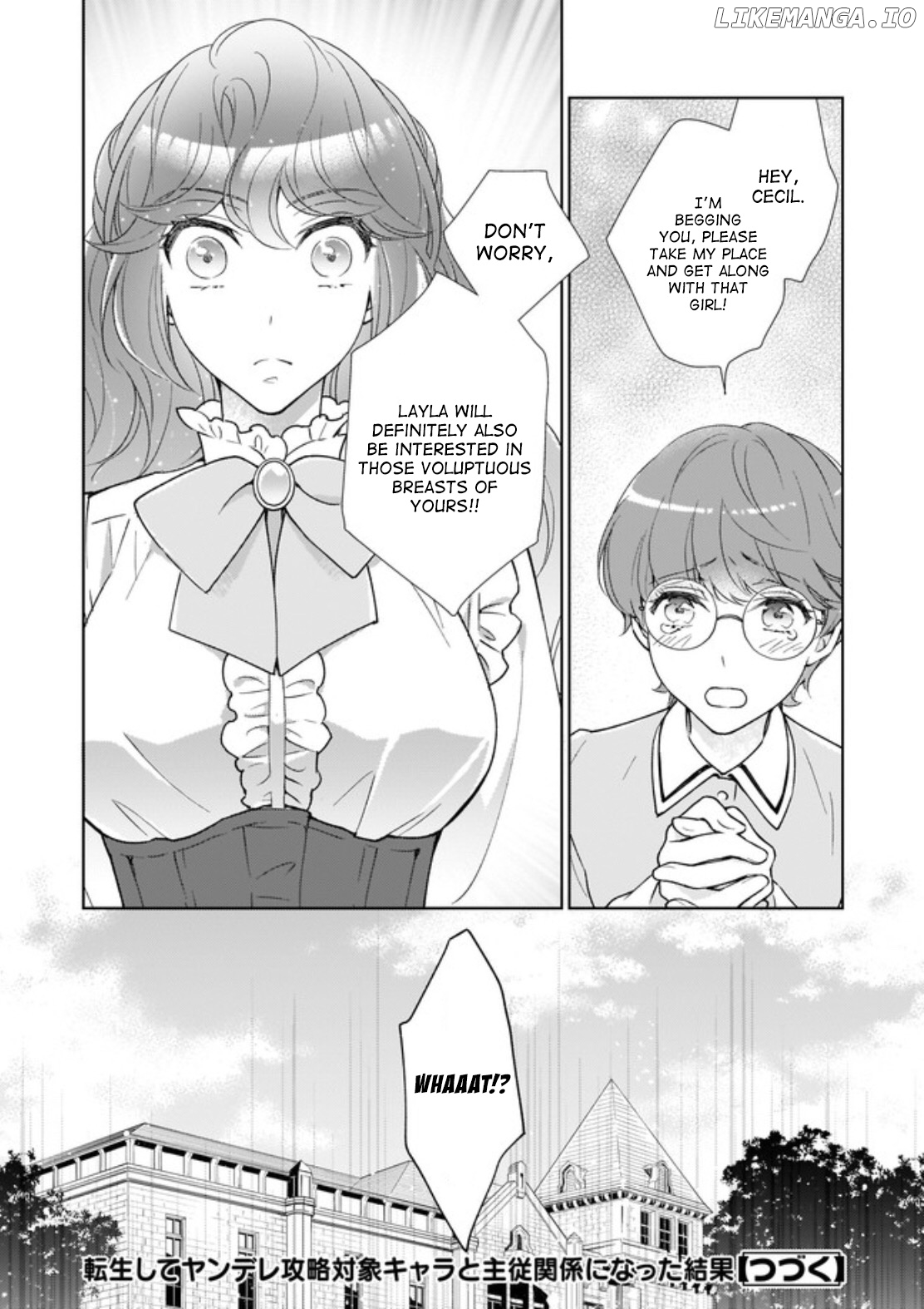 The Result Of Being Reincarnated Is Having A Master-Servant Relationship With The Yandere Love Interest chapter 4.3 - page 8