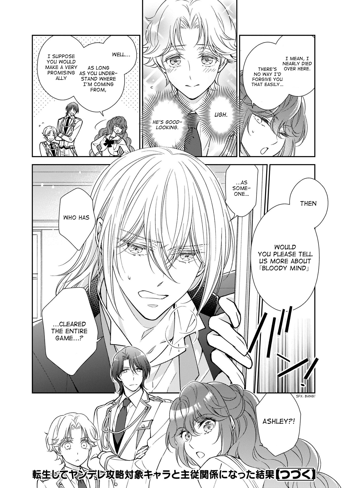 The Result Of Being Reincarnated Is Having A Master-Servant Relationship With The Yandere Love Interest chapter 12 - page 12