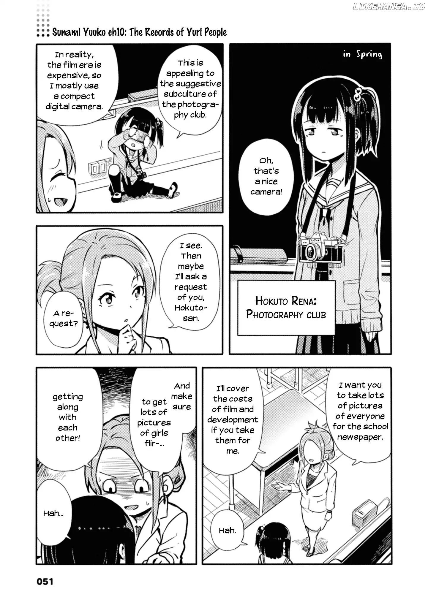 Sunami Yuuko And The Yuri People chapter 10 - page 1