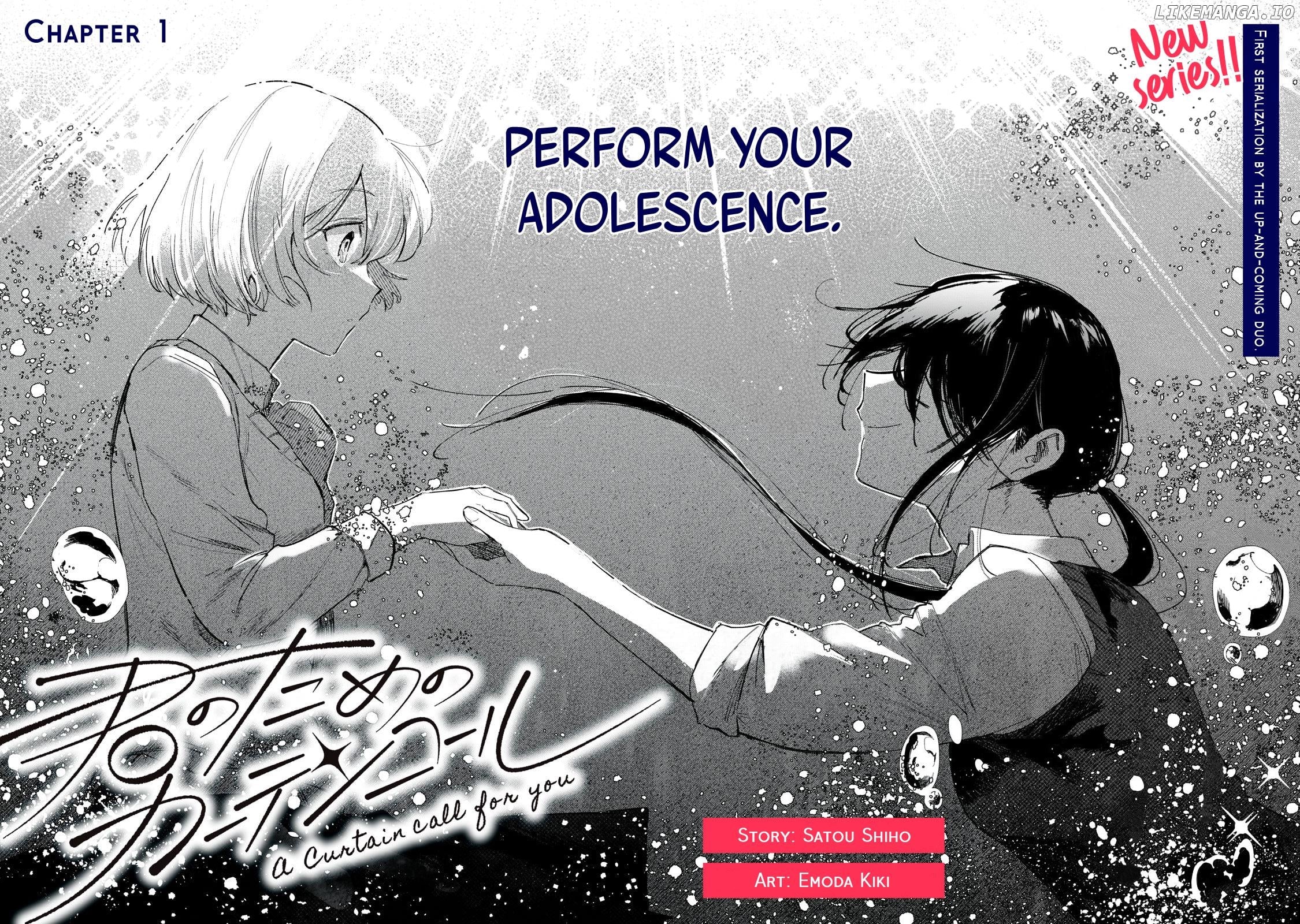 Kimi No Tame No Curtain Call Chapter 1 - page 2