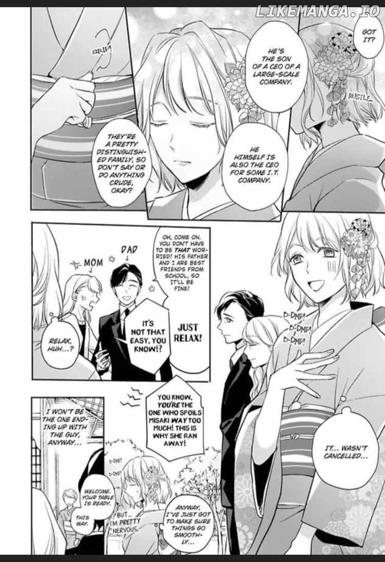 Sonna Kao shite Sasotteru? Dekiai Shachou to Migawari Omiai Kekkon!? Chapter 1 - page 10