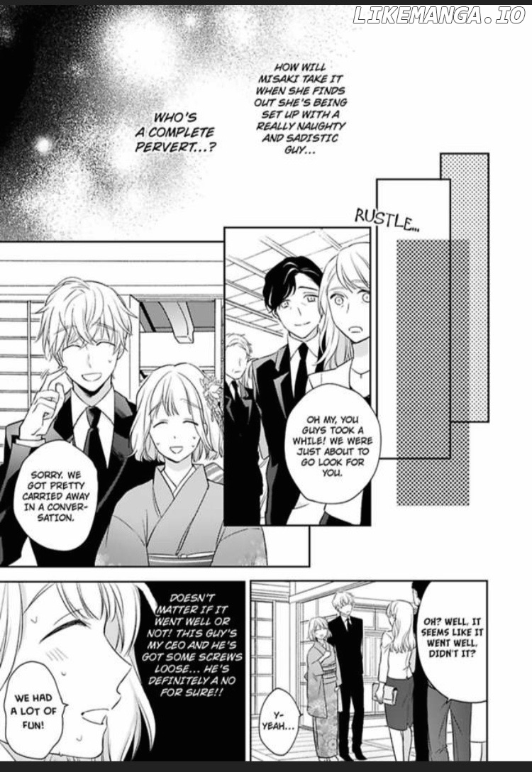 Sonna Kao shite Sasotteru? Dekiai Shachou to Migawari Omiai Kekkon!? Chapter 1 - page 29