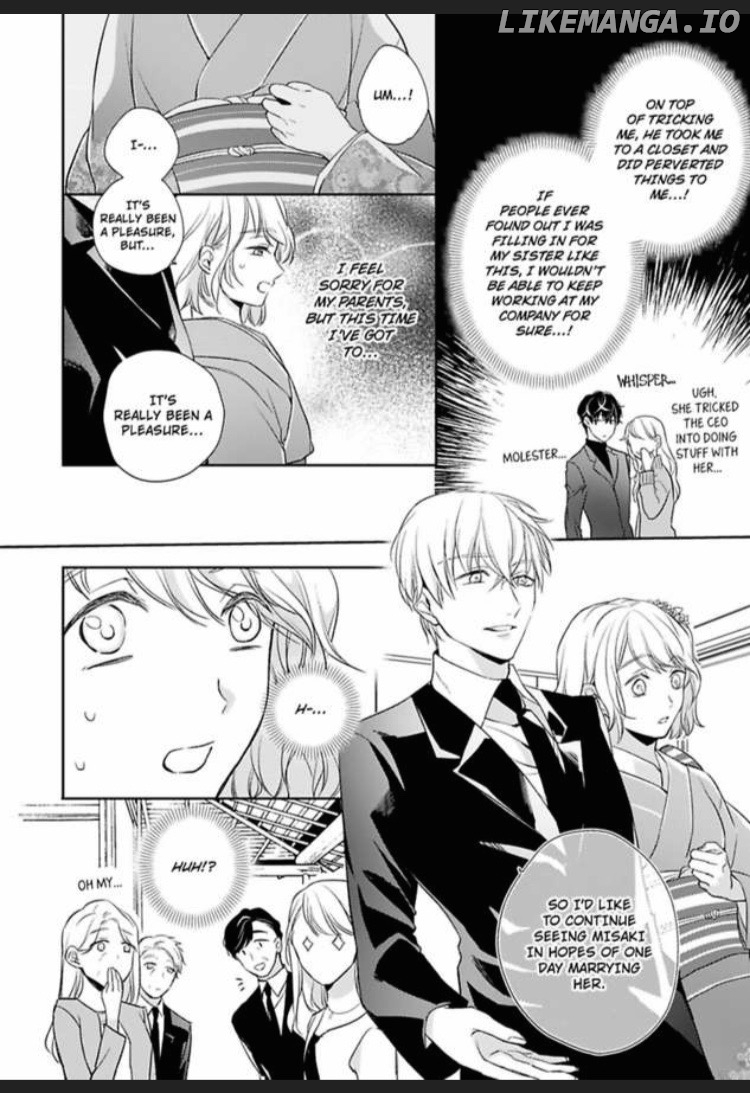 Sonna Kao shite Sasotteru? Dekiai Shachou to Migawari Omiai Kekkon!? Chapter 1 - page 30