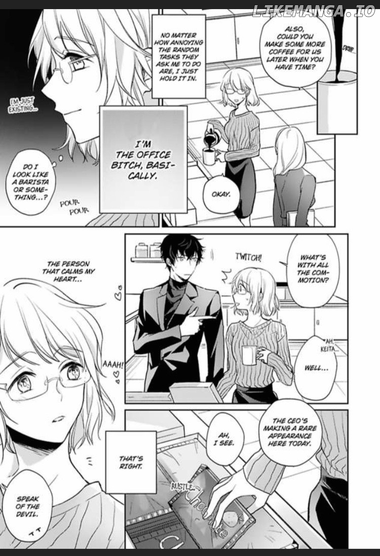 Sonna Kao shite Sasotteru? Dekiai Shachou to Migawari Omiai Kekkon!? Chapter 1 - page 5