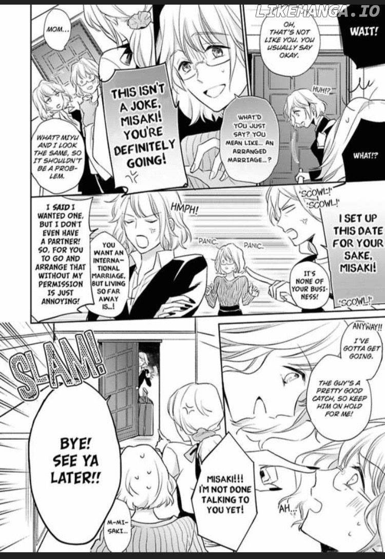Sonna Kao shite Sasotteru? Dekiai Shachou to Migawari Omiai Kekkon!? Chapter 1 - page 8