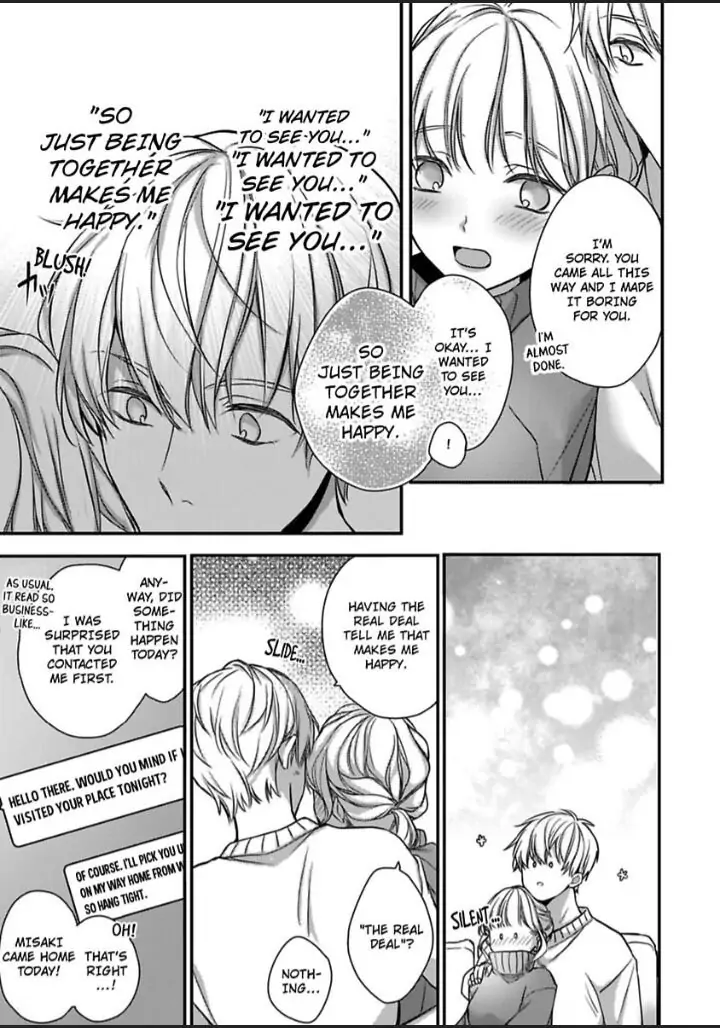 Sonna Kao shite Sasotteru? Dekiai Shachou to Migawari Omiai Kekkon!? Chapter 10 - page 21