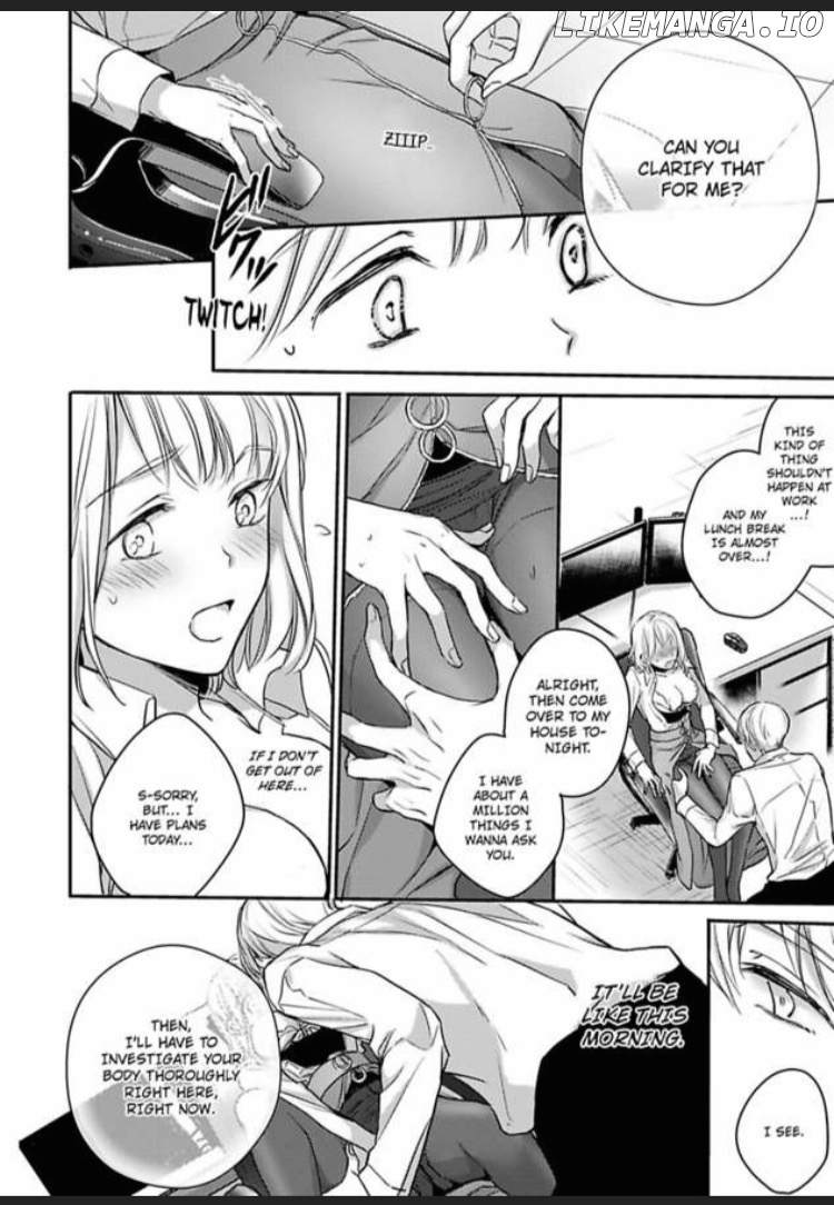 Sonna Kao shite Sasotteru? Dekiai Shachou to Migawari Omiai Kekkon!? Chapter 4 - page 14