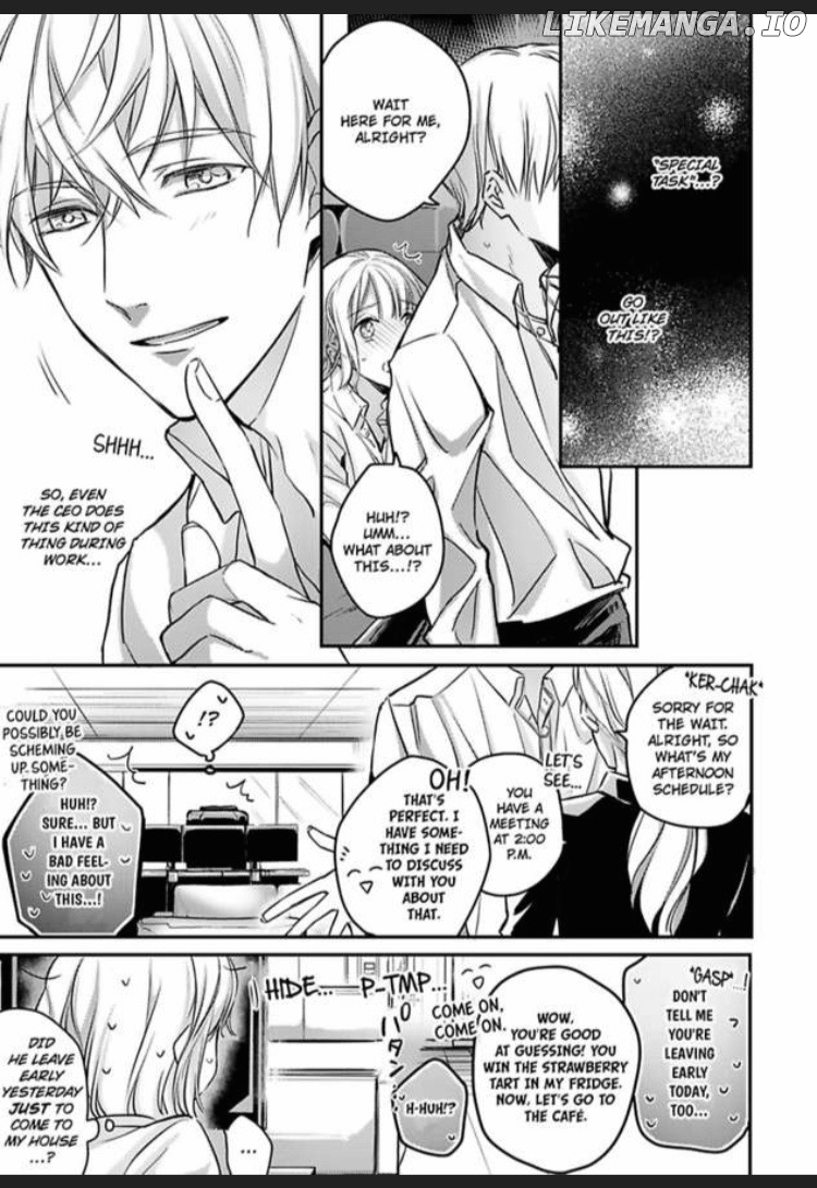 Sonna Kao shite Sasotteru? Dekiai Shachou to Migawari Omiai Kekkon!? Chapter 5 - page 5