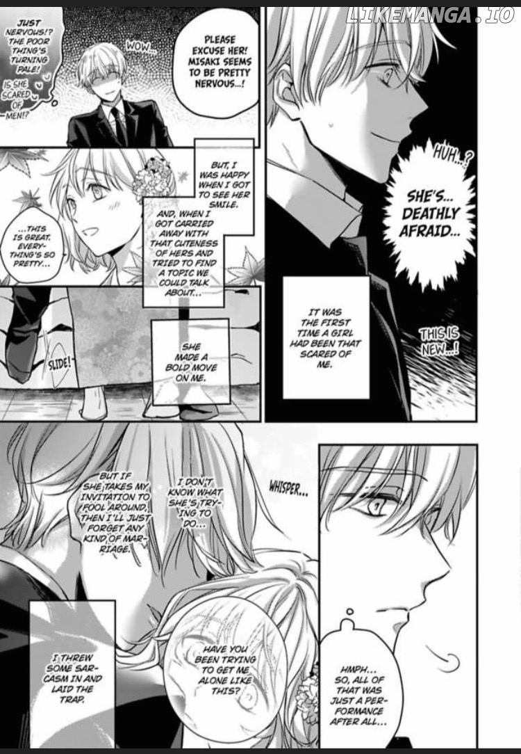 Sonna Kao shite Sasotteru? Dekiai Shachou to Migawari Omiai Kekkon!? Chapter 6 - page 9