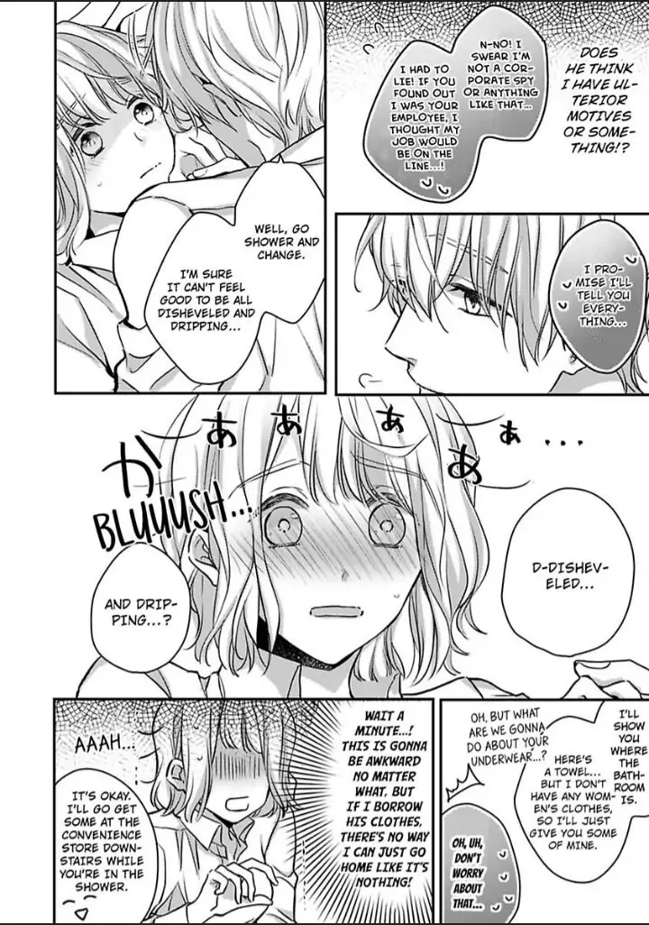 Sonna Kao shite Sasotteru? Dekiai Shachou to Migawari Omiai Kekkon!? Chapter 7 - page 4