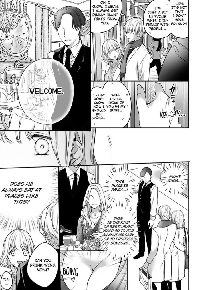 Sonna Kao shite Sasotteru? Dekiai Shachou to Migawari Omiai Kekkon!? Chapter 8 - page 15