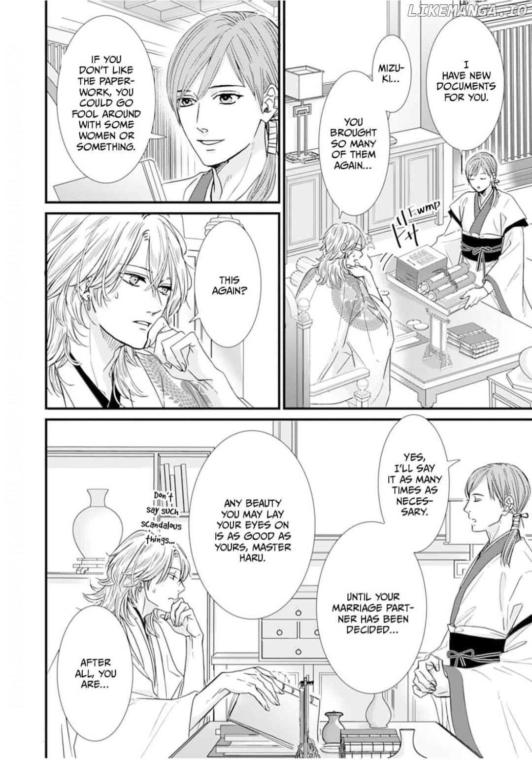 Ryuujin to Iinazuke no Akai Hanajirushi Chapter 2 - page 14