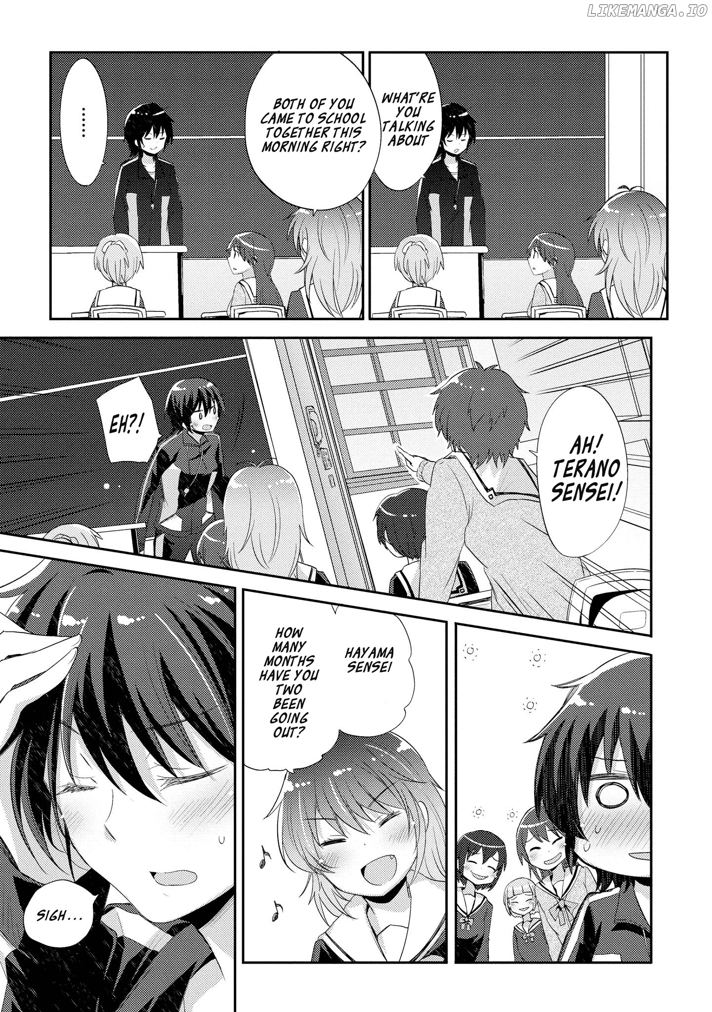 Hayama Sensei To Terano Sensei Ha Tsukiatteiru chapter 3 - page 3