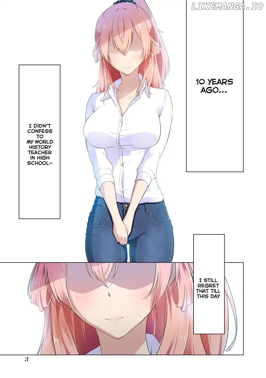 The Results From When I Time Leaped to My Second Year of High School and Confessed to the Teacher I Liked at the Time chapter 1 - page 2