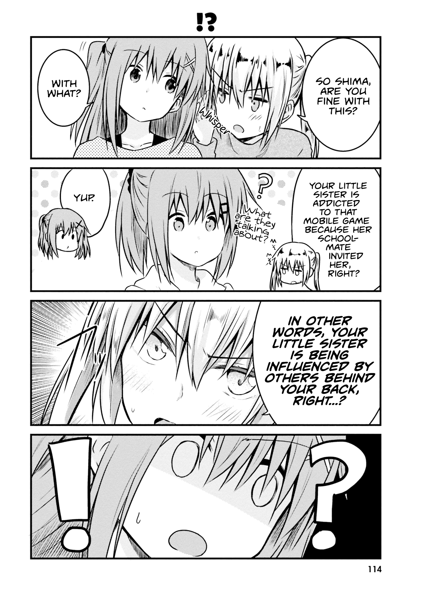 Her Elder Sister Has a Crush on Her, But She Doesn't Mind chapter 8 - page 10