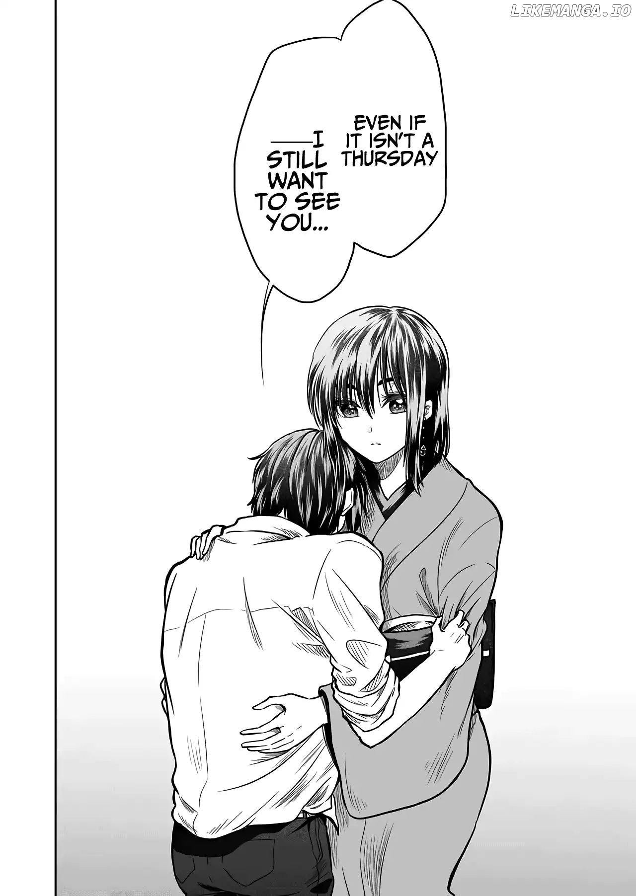 I want to cry with you on Thursday. chapter 25 - page 18