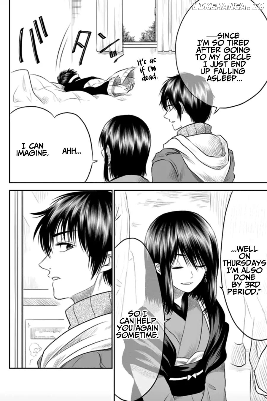 I want to cry with you on Thursday. chapter 6 - page 2