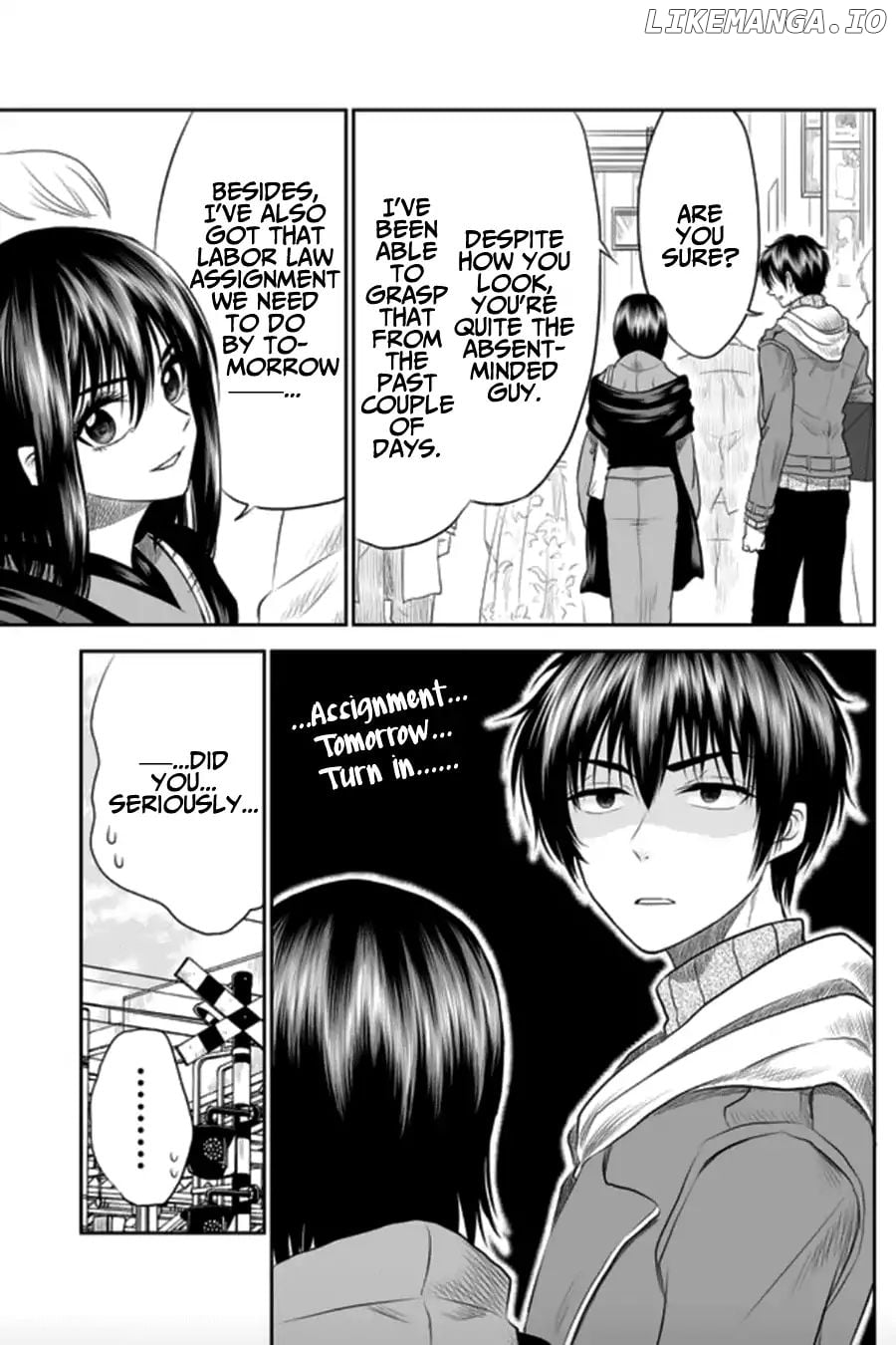 I want to cry with you on Thursday. chapter 6 - page 3