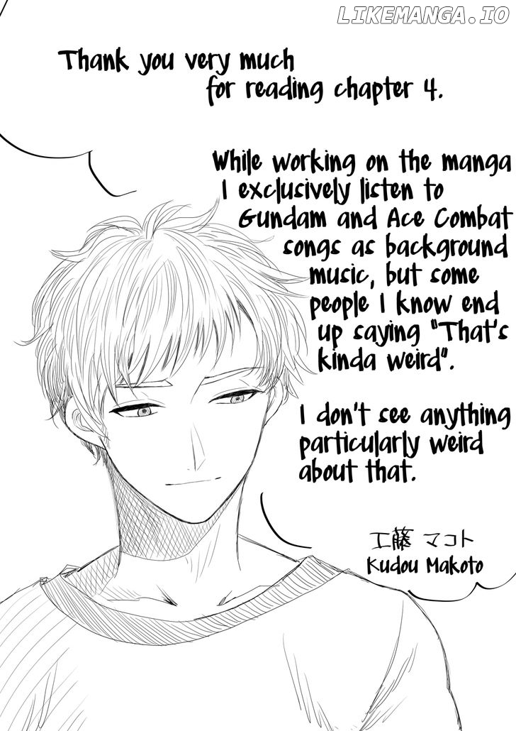 I want to cry with you on Thursday. chapter 4 - page 16