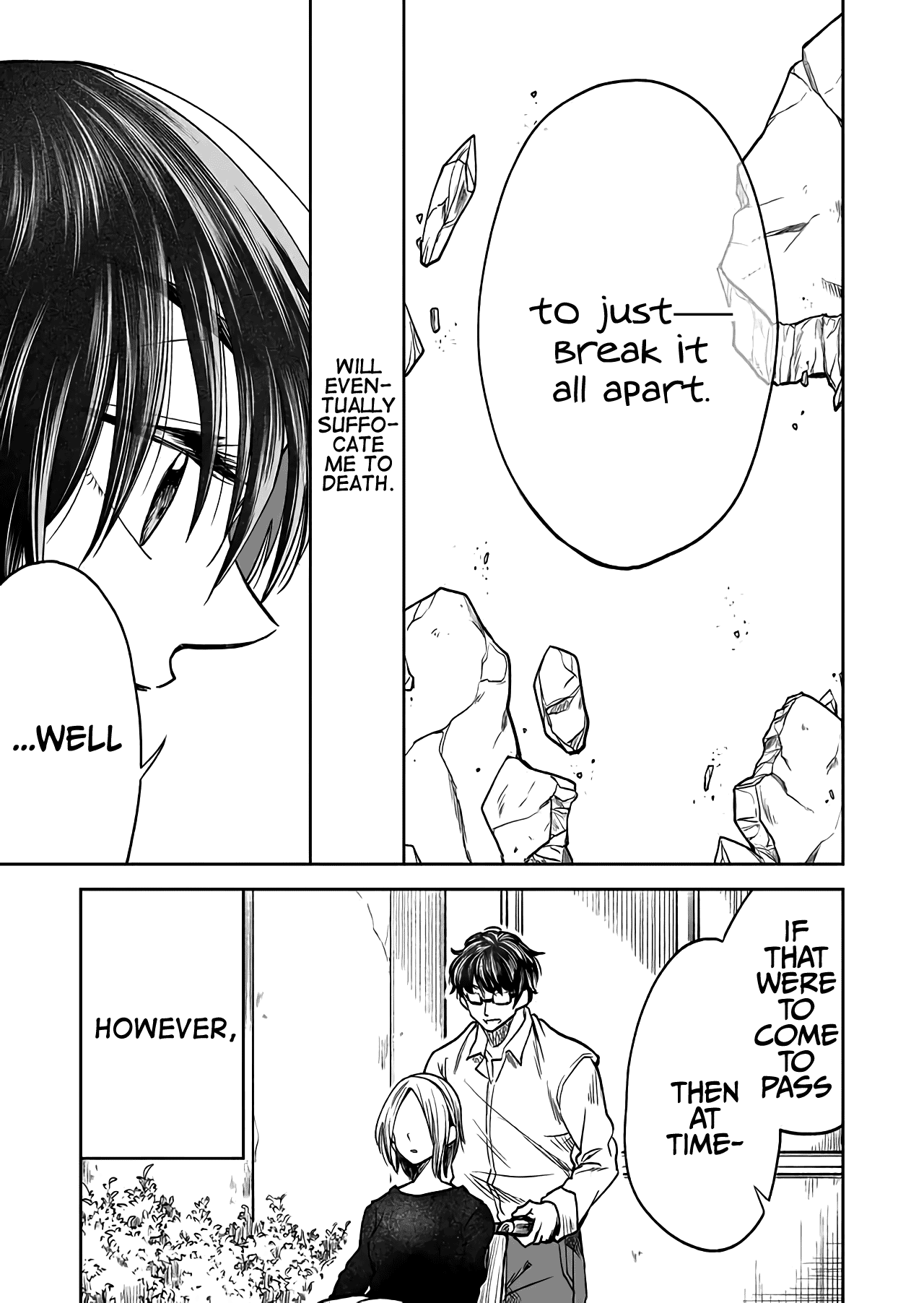 I want to cry with you on Thursday. chapter 32 - page 21