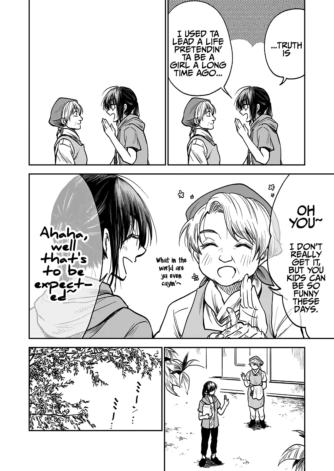 I want to cry with you on Thursday. chapter 32 - page 4