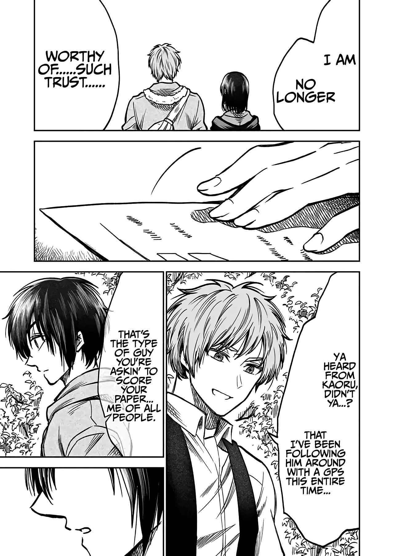 I want to cry with you on Thursday. chapter 31 - page 7