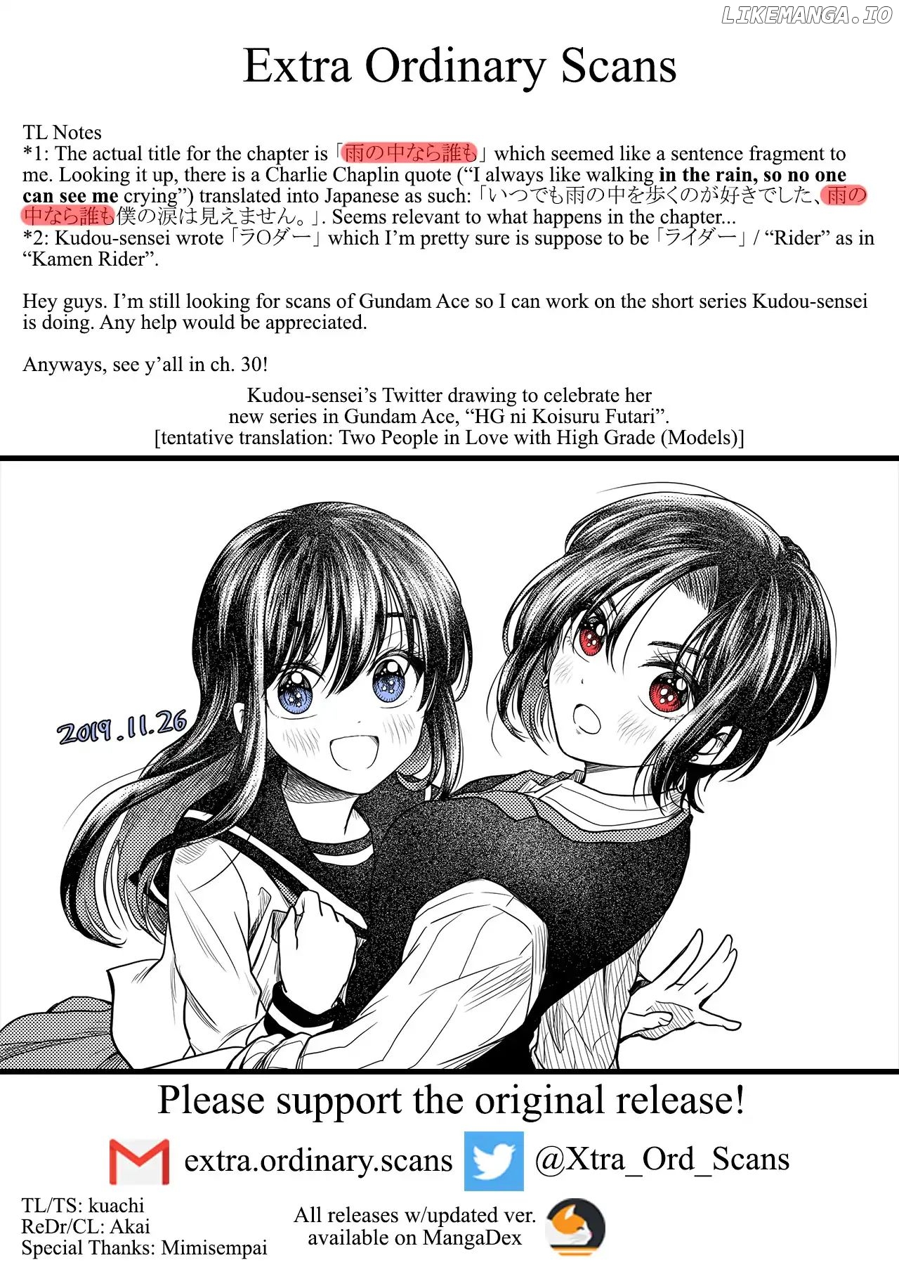 I want to cry with you on Thursday. chapter 29 - page 16