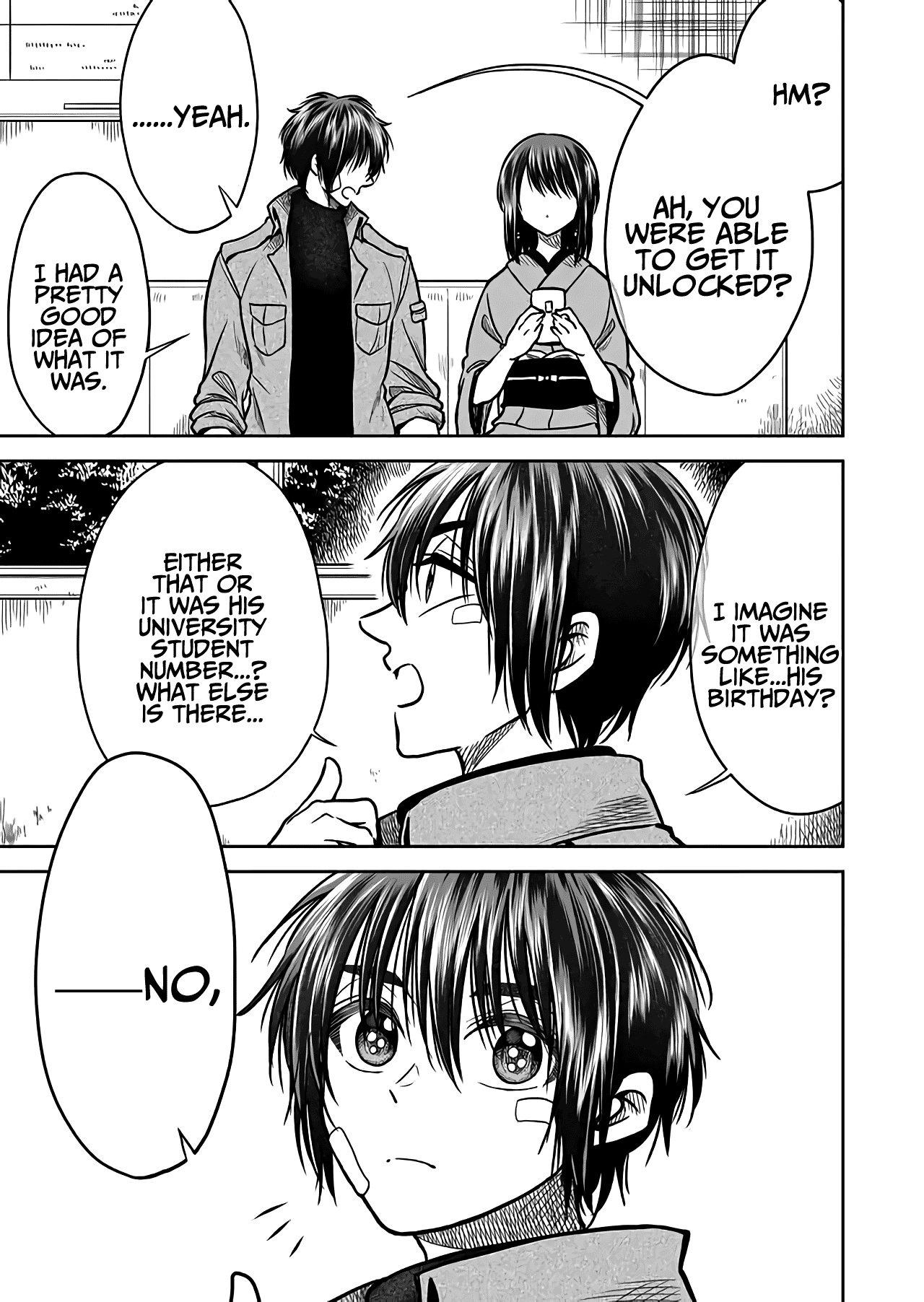 I want to cry with you on Thursday. chapter 28 - page 11